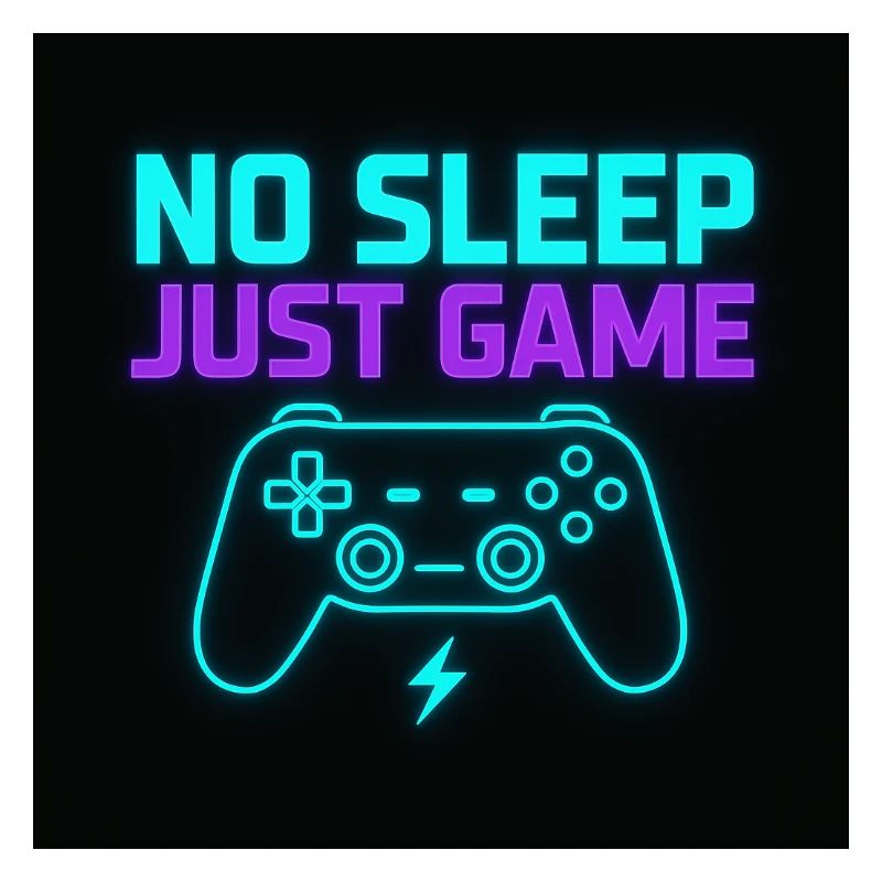 no sleep just game
