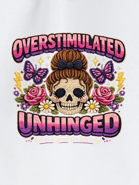Overstimulated Unhinged Patchkunst