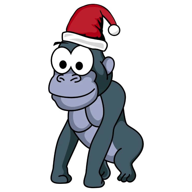 Gorilla Comic Christmas