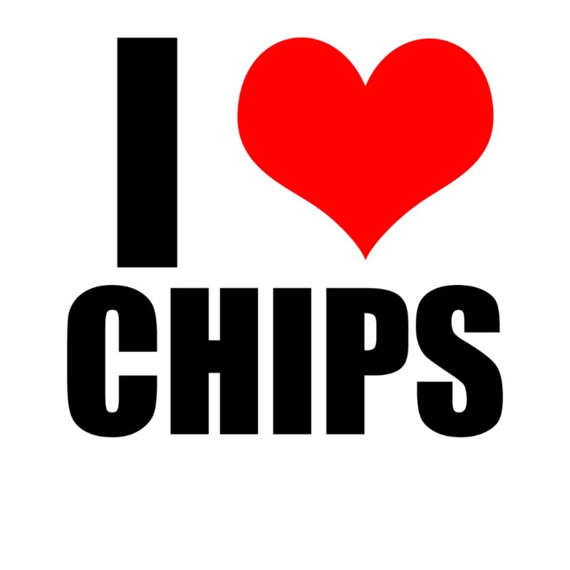 I LOVE CHIPS | Chips Geschenk Idee