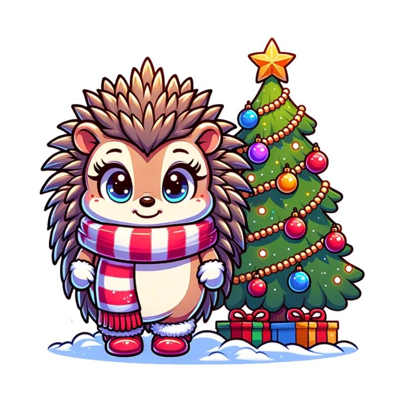 Igel-Weihnachten
