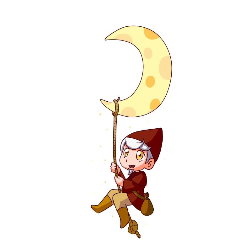 Sandman with moon