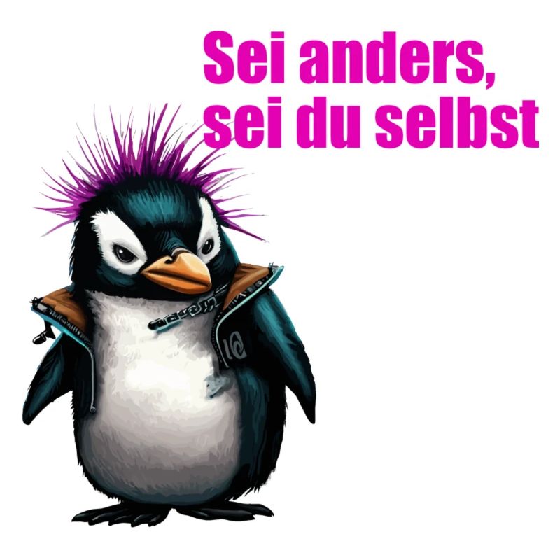 Sei Anders, Sei du Selbst PenguPunk