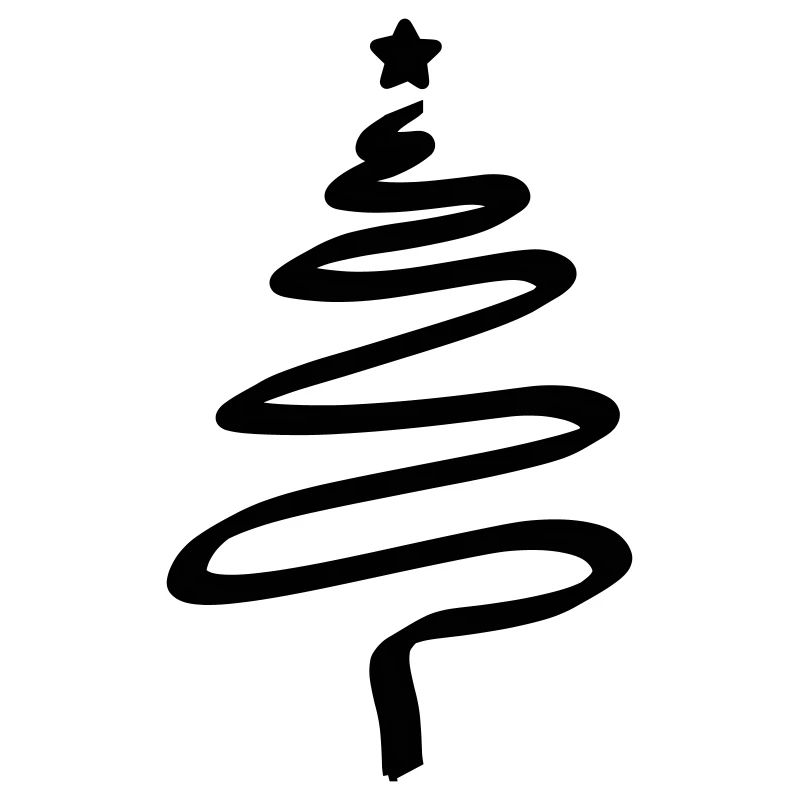 Christmas Tree Abstract