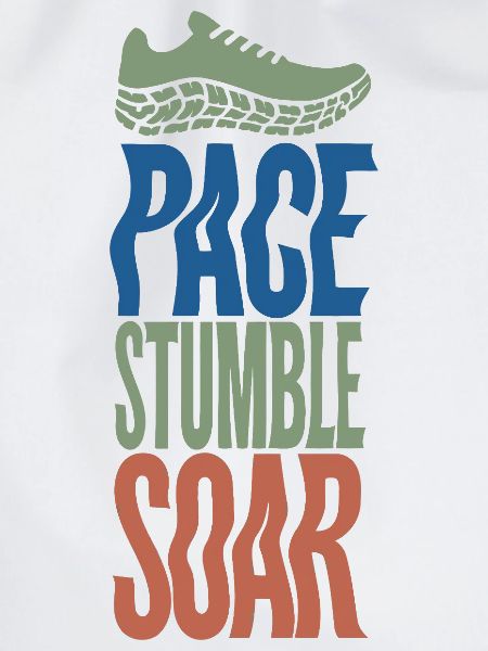 Pace Stumble Soar – Motiviertes Rennen