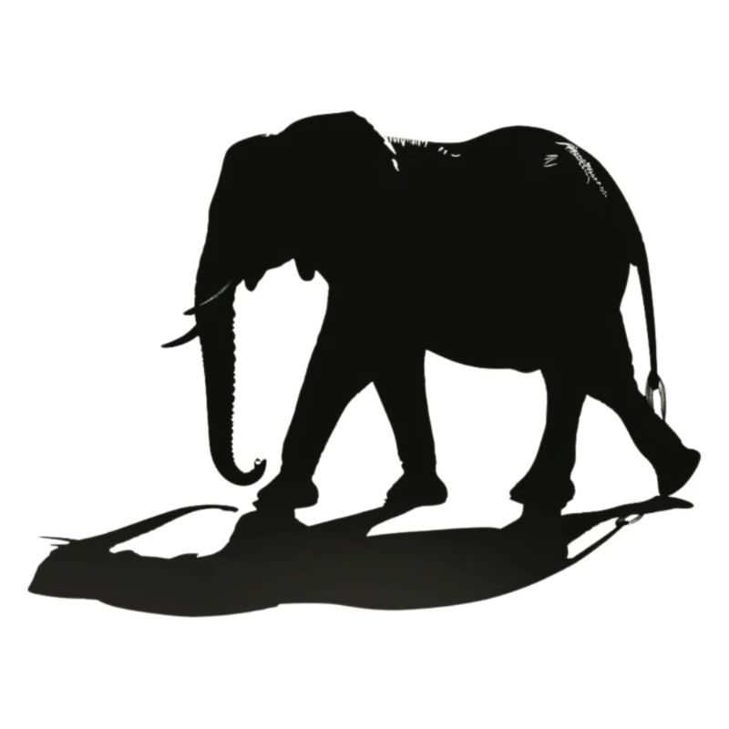 Elefanten-Silhouette