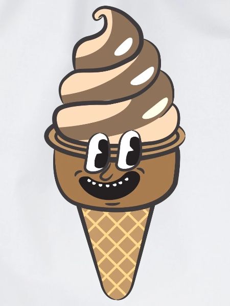 Retro Cartoon Cream