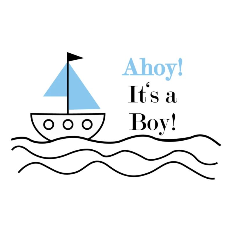 Ahoy! It's a boy!