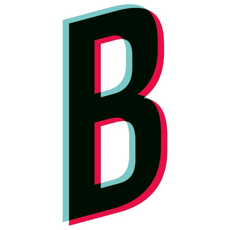 B - Buchstabe - B