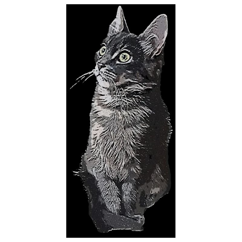 Cute Cat grey