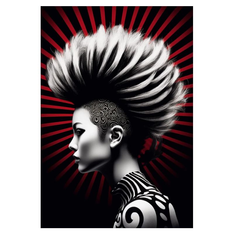 Fille mohawk
