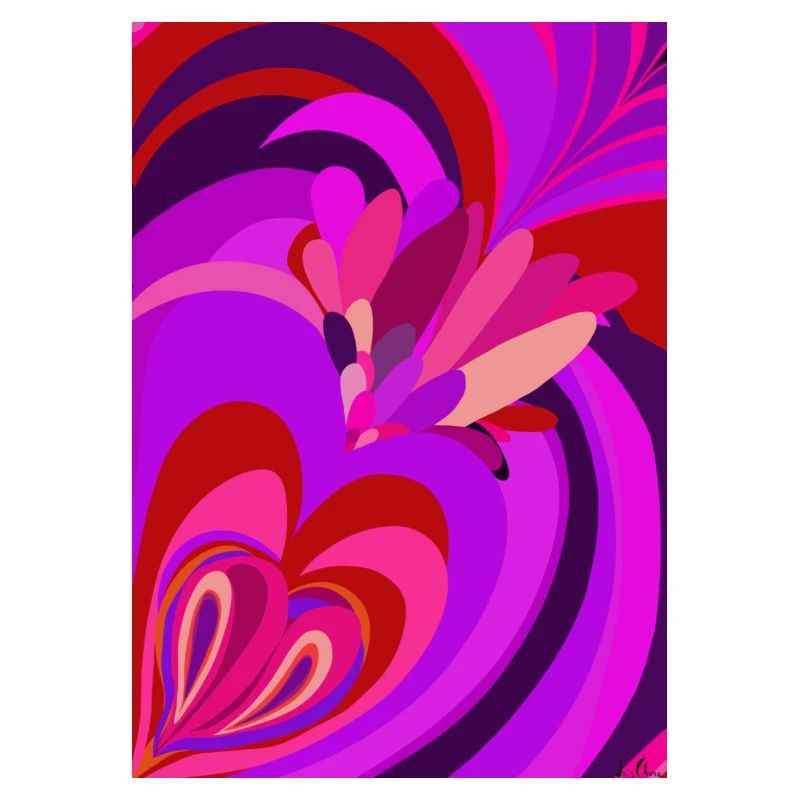Psychedelic heart