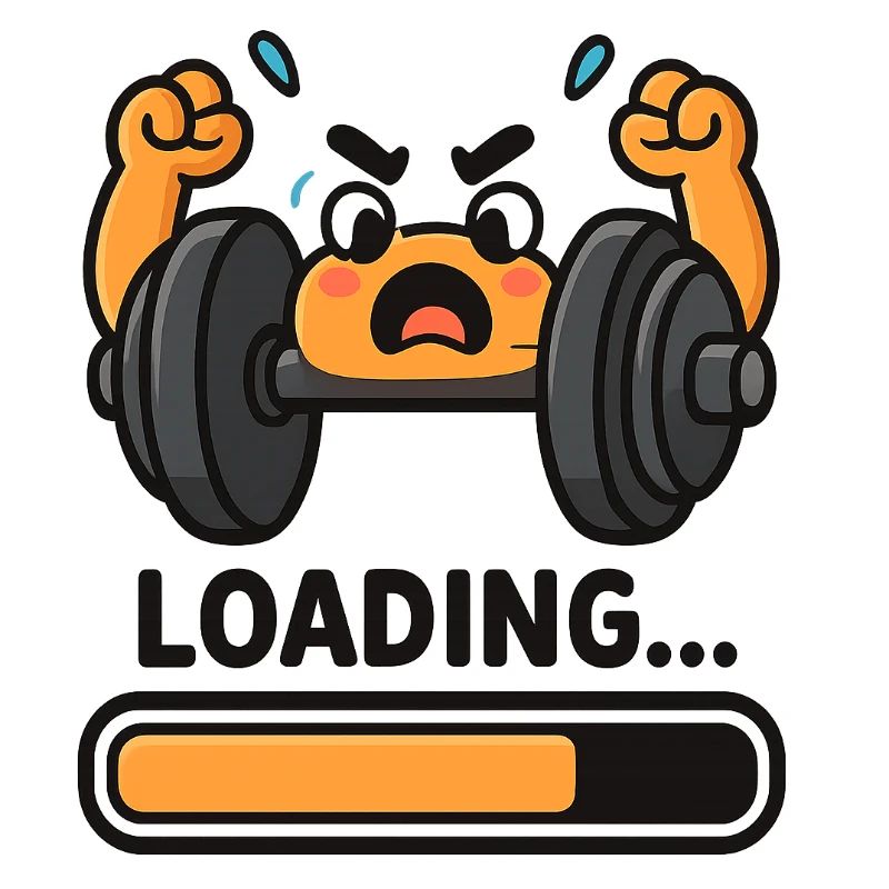 Loading Power Lift Cartoon