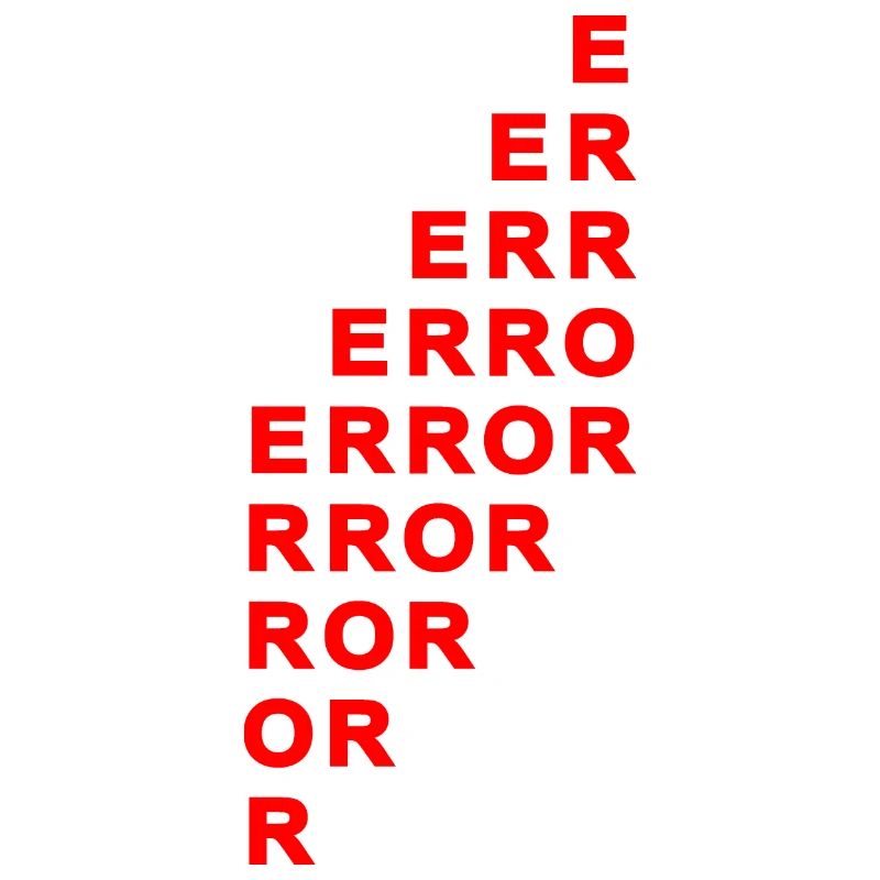 Error Saying Proverbs