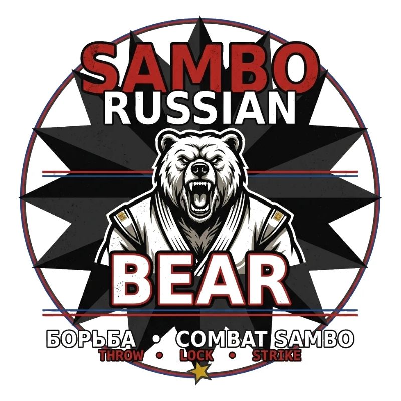 Sambo Bear Russischer Kampfbär