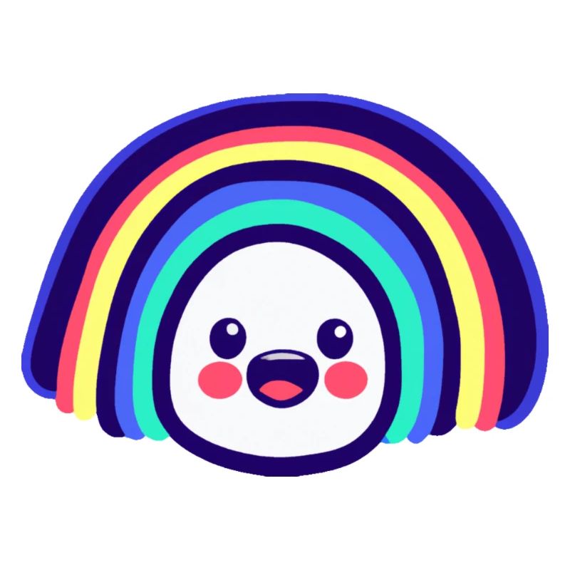 Regenbogen süß