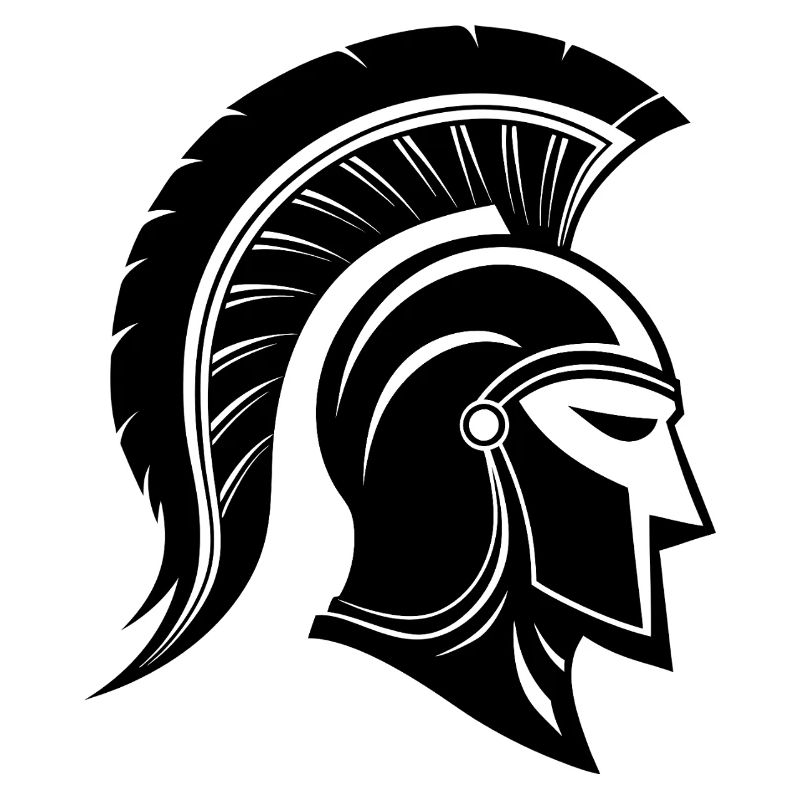 Spartan helmet