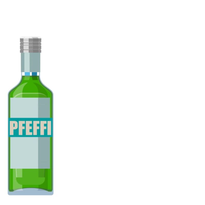 Pfefferminz Likör Pfeffi Vatertag Sauf