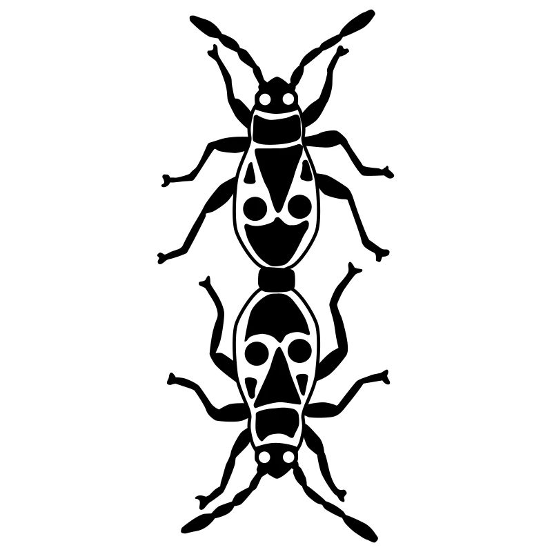 Couple Firebugs Black