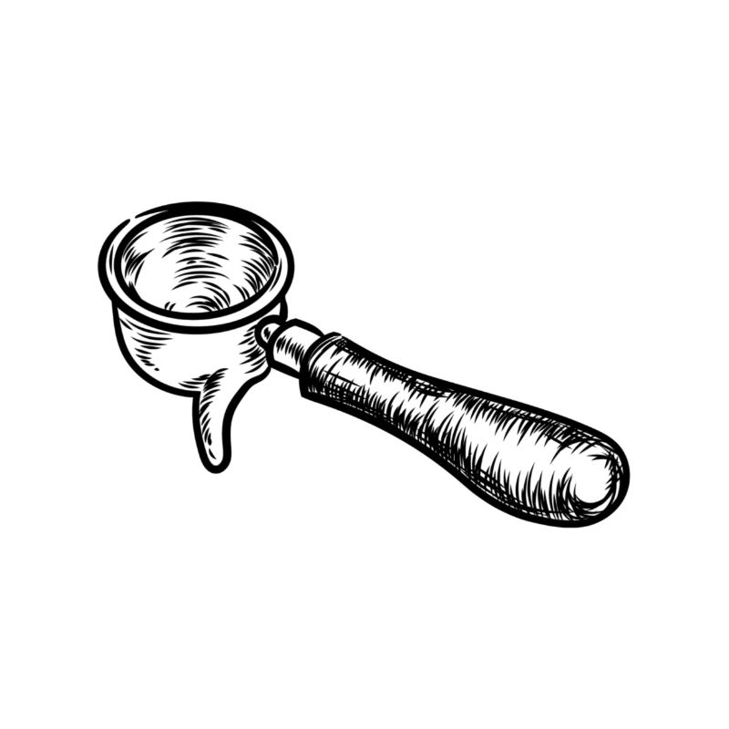 Coffee screen carrier