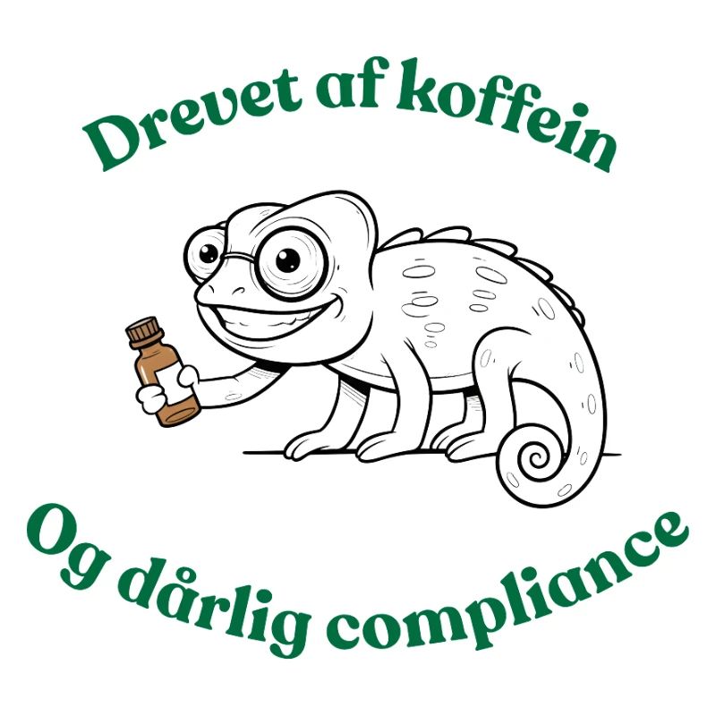 Powered by Caffeine - Fun Design