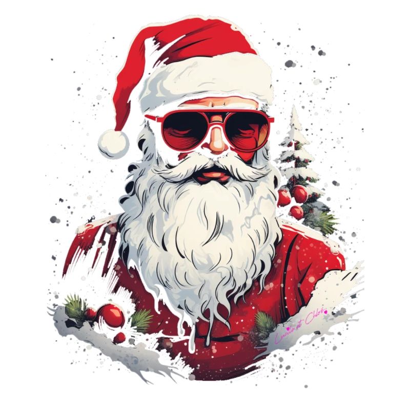 Glasses Santa Claus