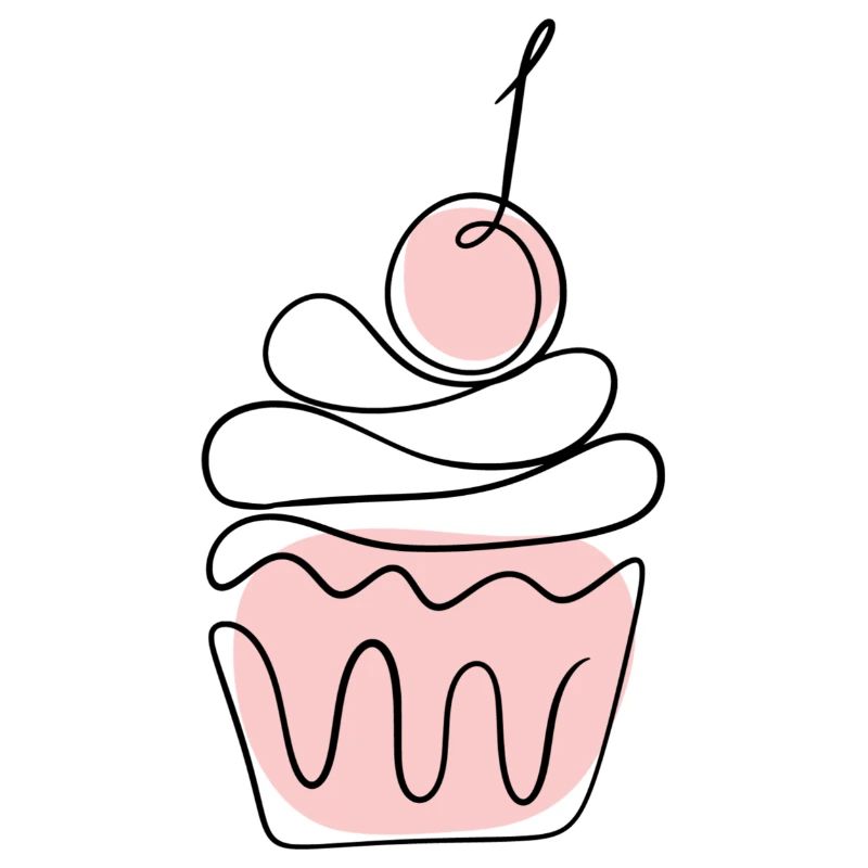 Cupcake - LineArt