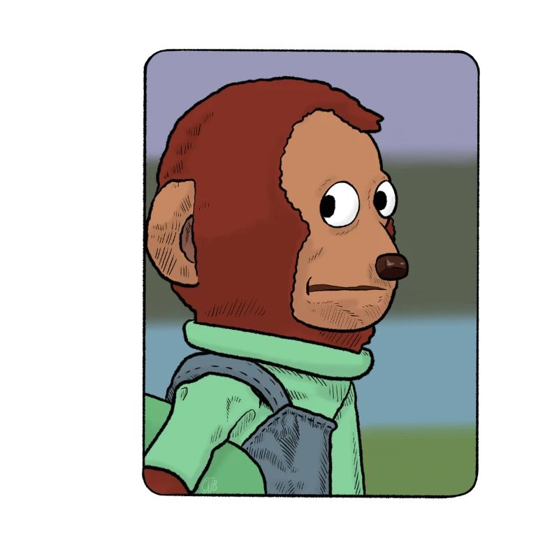 Awkward Monkey Puppet