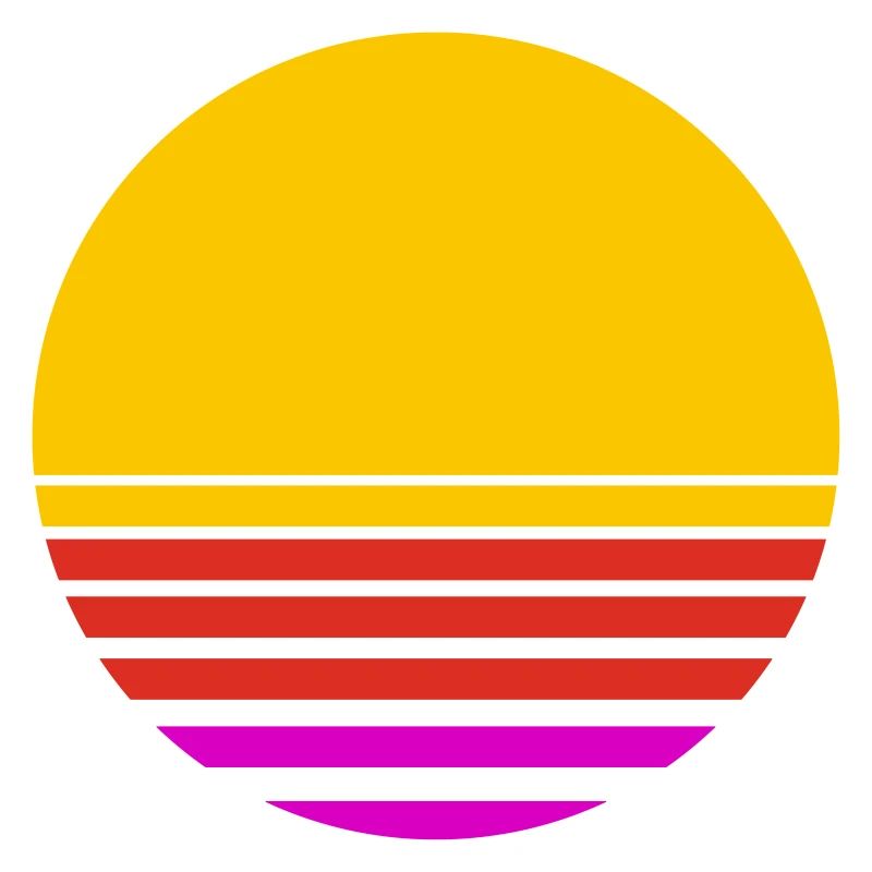 Retro Sonne