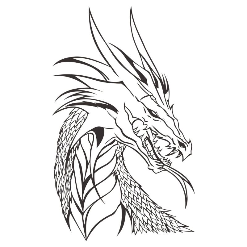Drachen Motiv