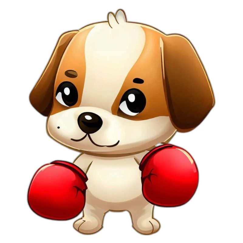 Boxender Hund