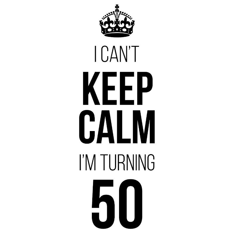 Ich kann mich nicht beruhigen. Ich werde 50.