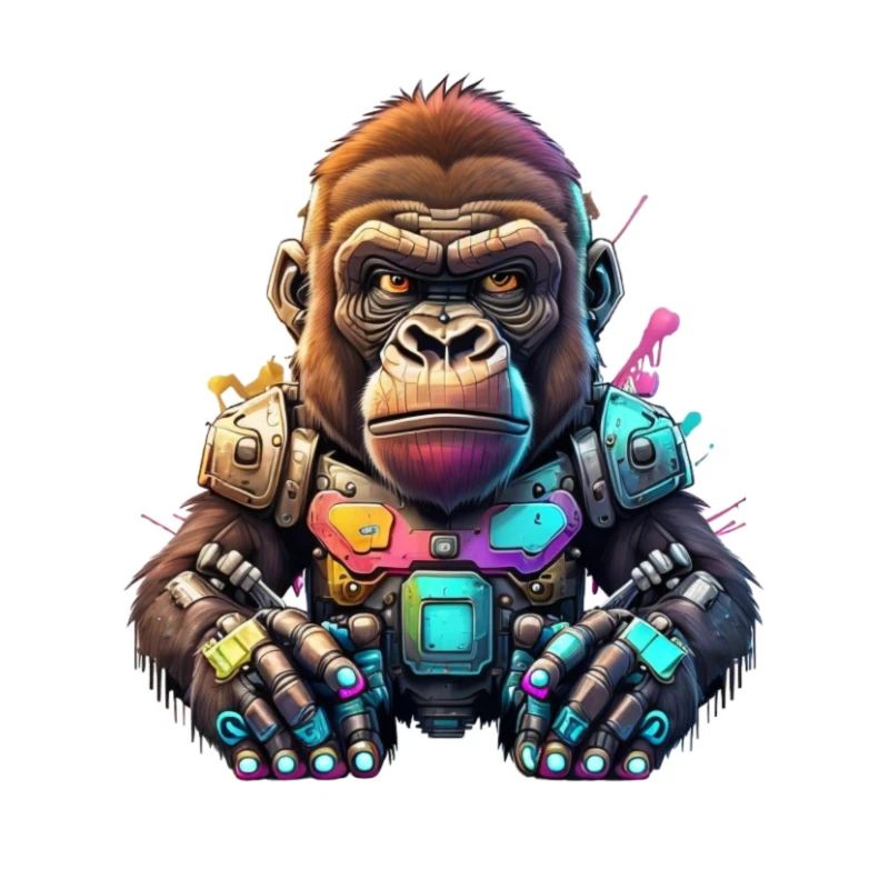 Roboter Gorilla