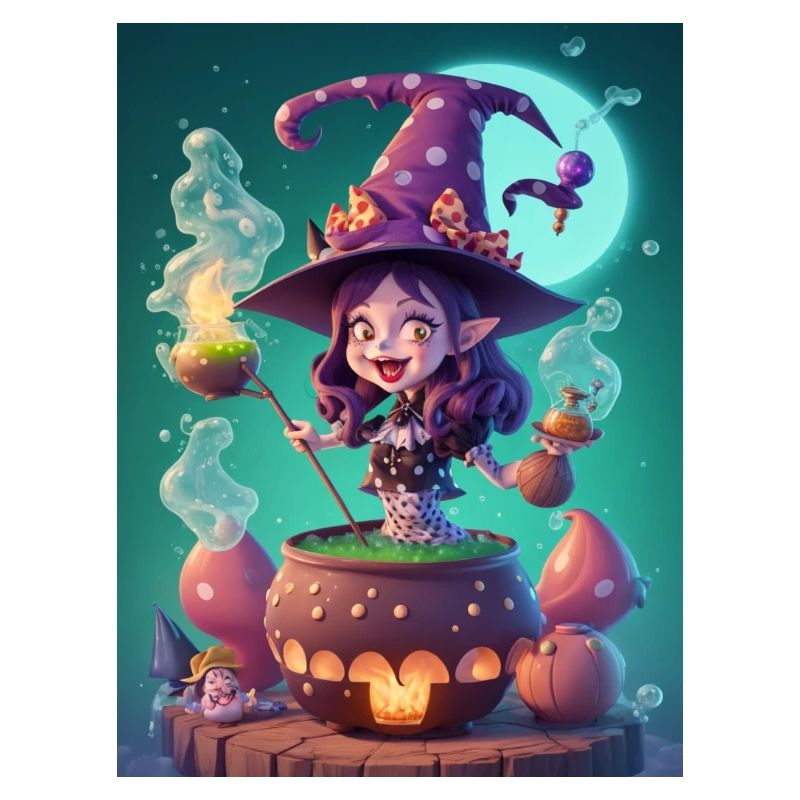 Whimsical witch