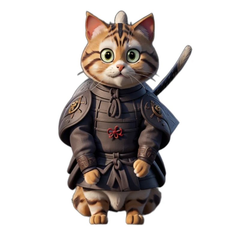 Samurai Katze