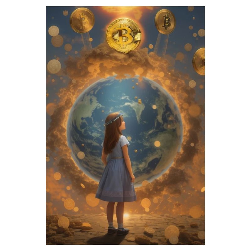 Bitcoin Mädchen