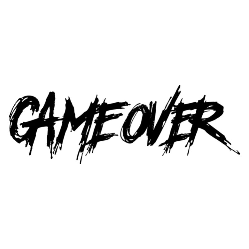 Game Over - Spiel Ende , Der Gamer Hatescreen
