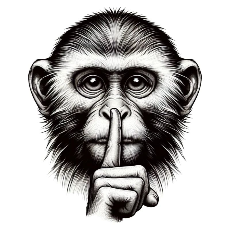 Silent Monkey - Logo
