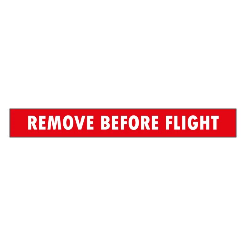Remove before flight