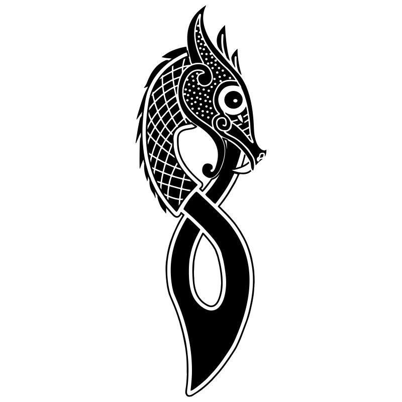 Jormungund die monströse Seeschlange oder der Drache