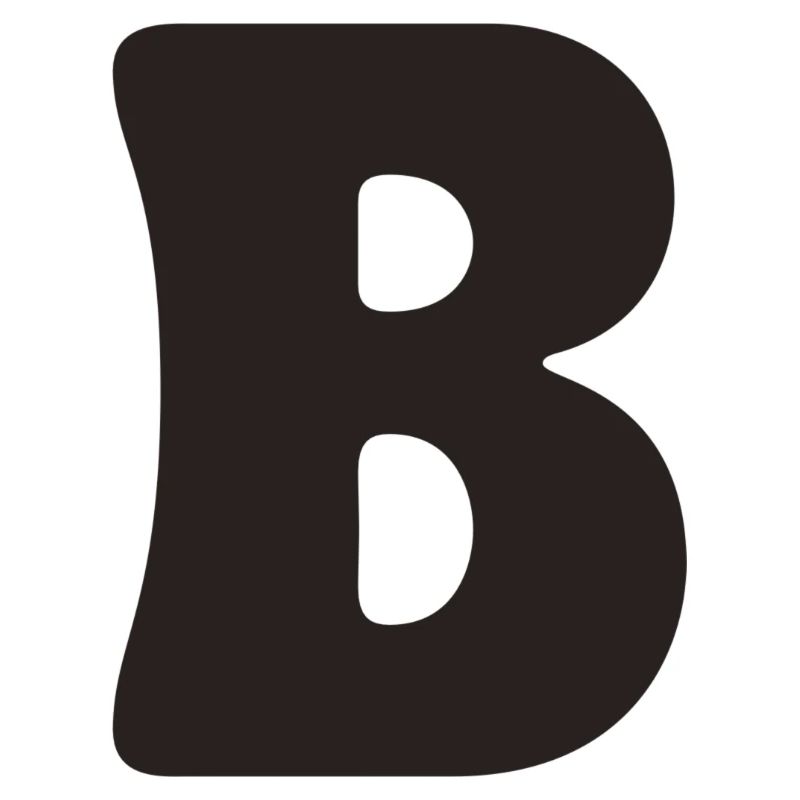 B