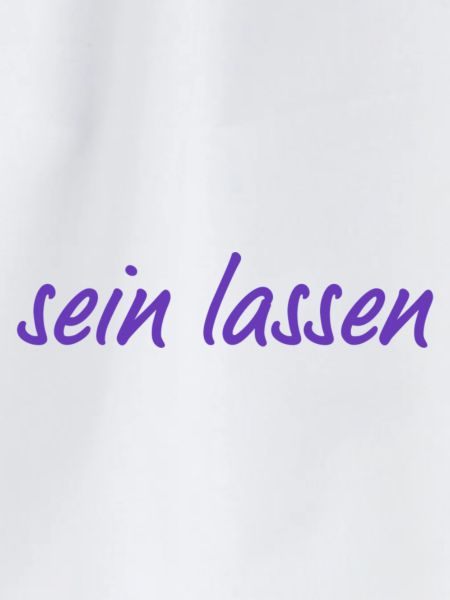 Sein lassen