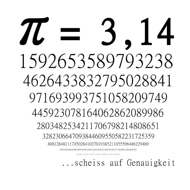 Funny mathematician saying : Pi