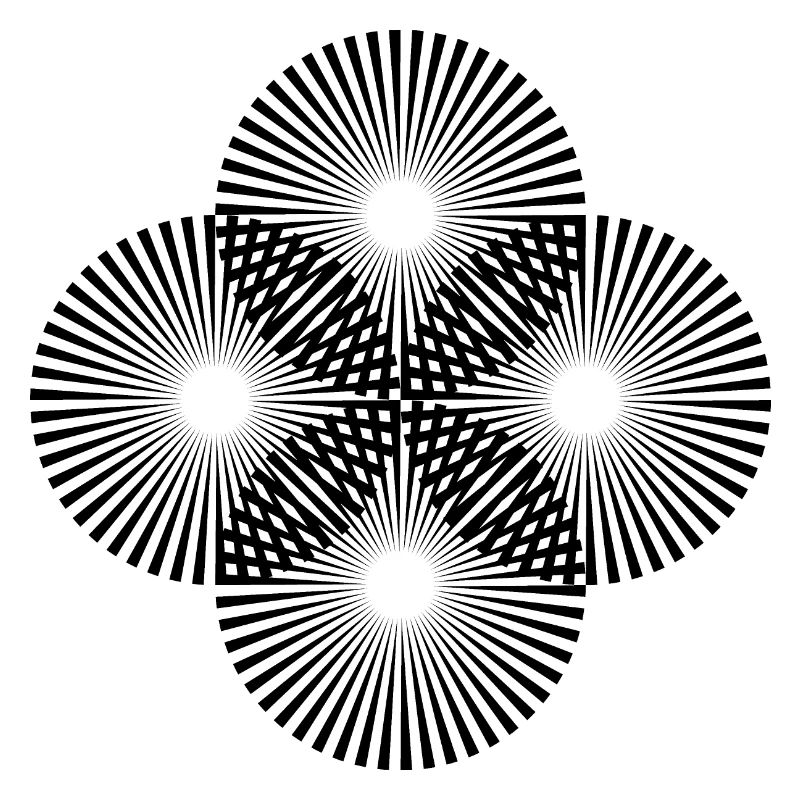 Illusion Geometry Optical Illusion Pattern