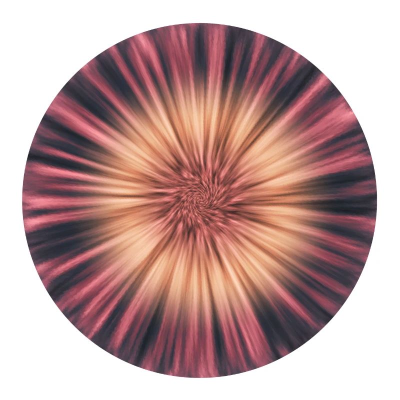 AbstractTie Dye Flower Pattern