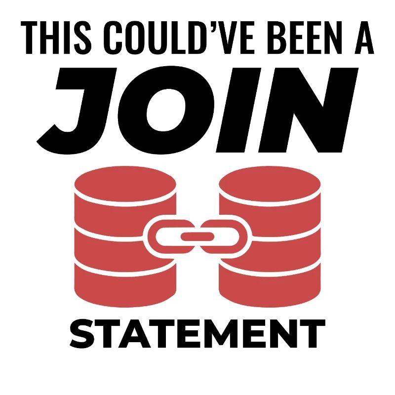 SQL Join Database Statement Programming Data