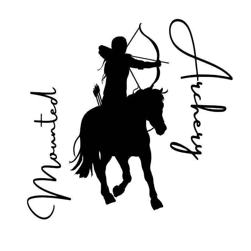 Mounted archer black