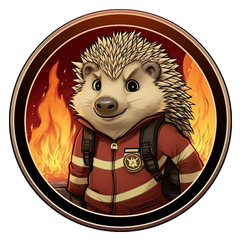 Firefighter Hedgehog