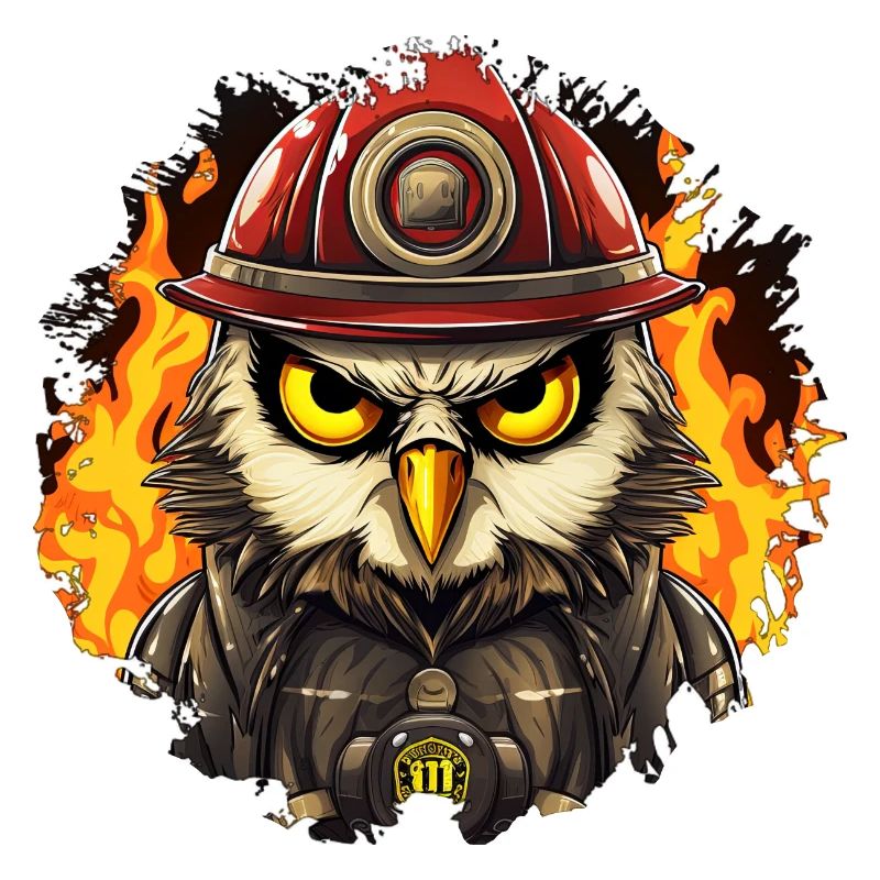 Feuerwehr Eule
