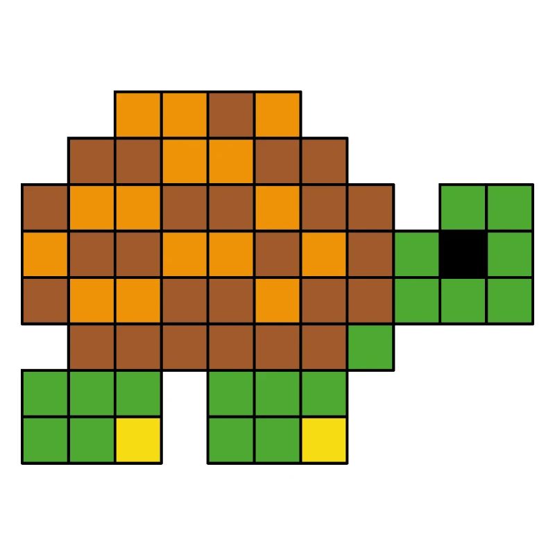 Turtle Pixel Art